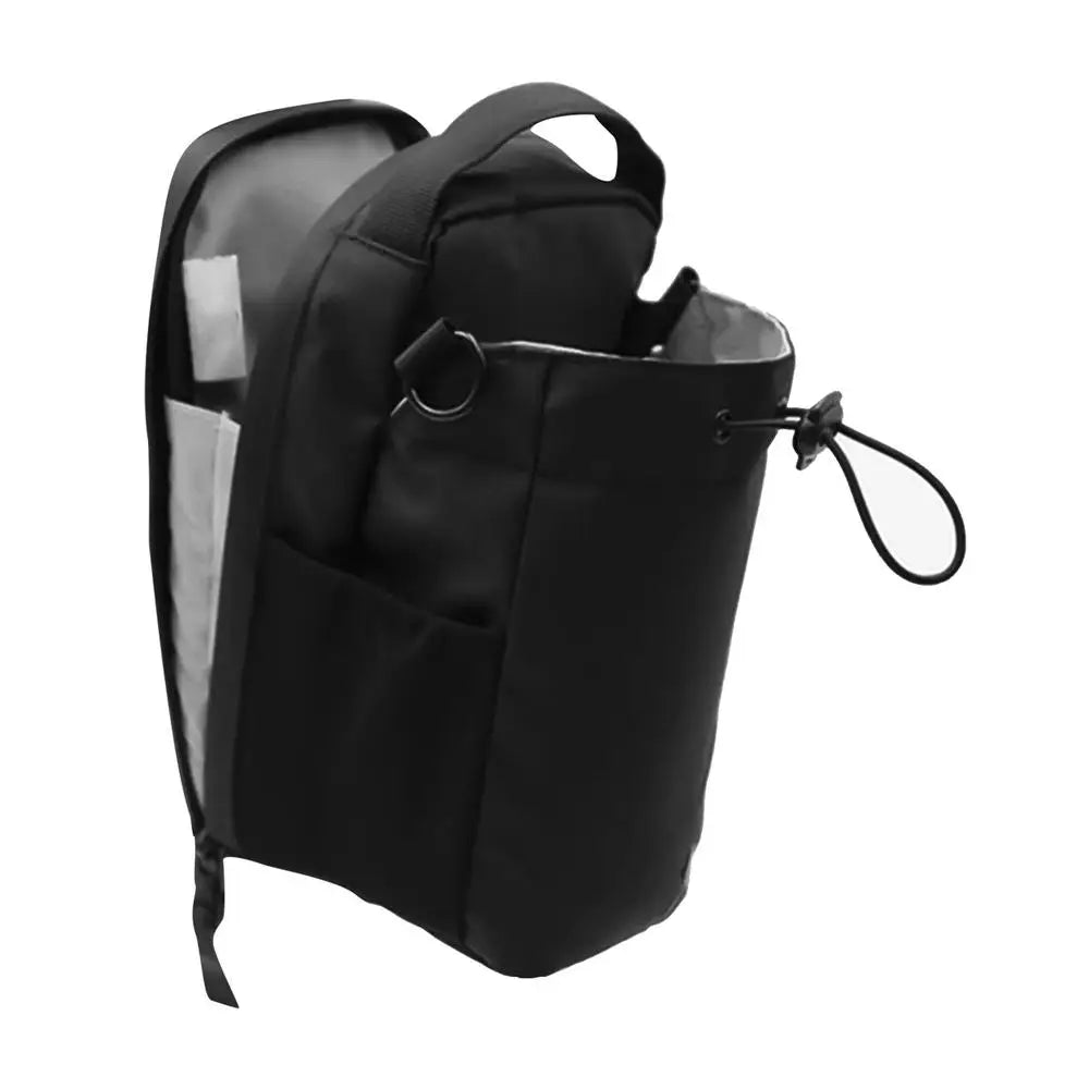 Magnetic Water Bottle Holder Large Capacity Gym Bag with Cell Phone Pocket Strong Magnets to Fix Water Bottles Gym Storage Bag